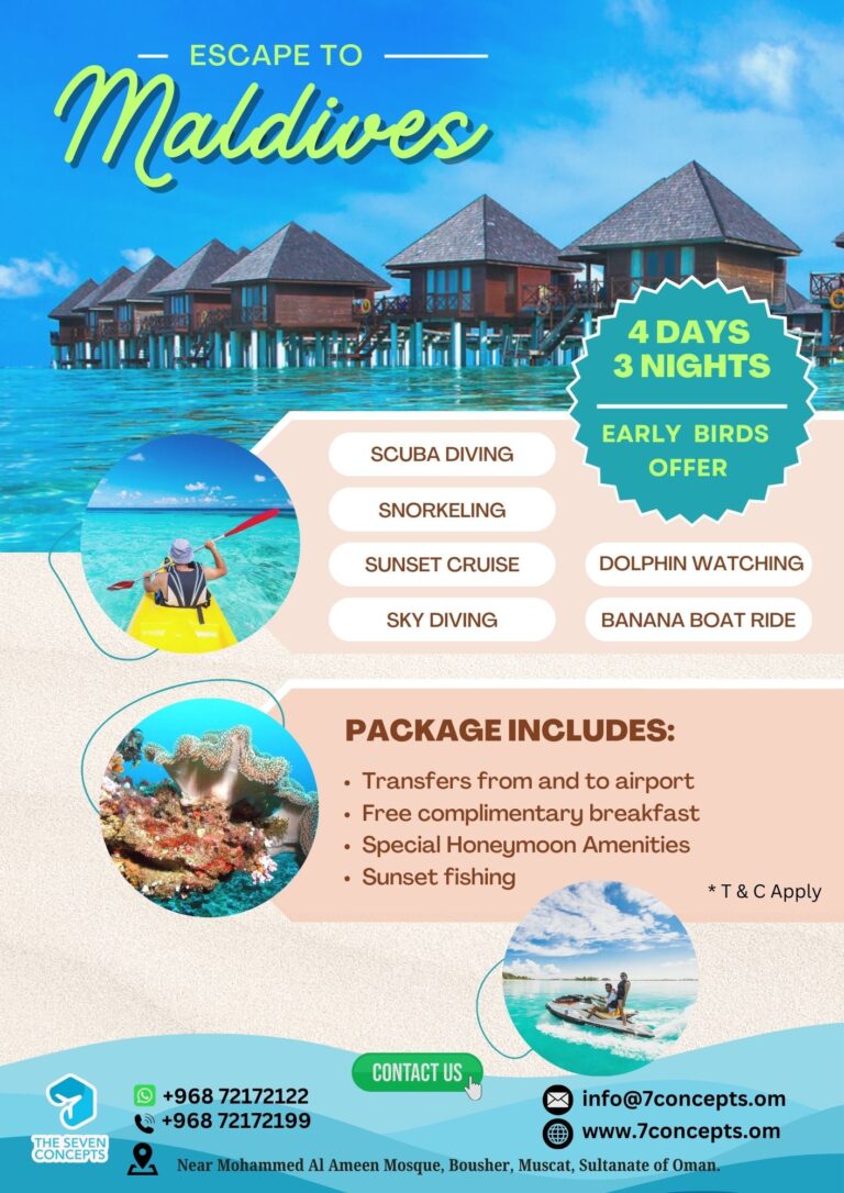 MALDIVES TOUR